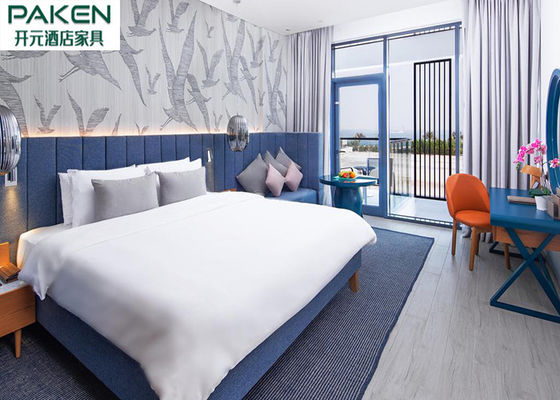 Camera di albergo romantica di luna di miele di stile dell'hotel delle mobilie Mediterranee della camera da letto